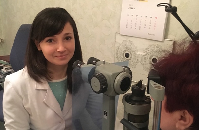 Хирургия катаракты в Шполе